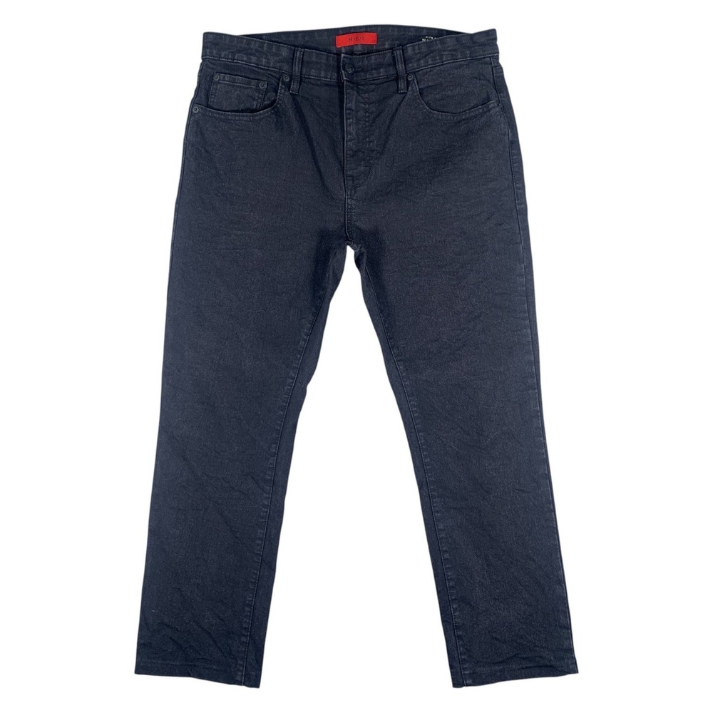 MBX Slim Fit Jeans Mens 34x32 Black Stretch Denim Pants